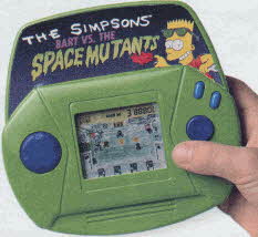 Bart vs. The Space Mutants Handheld Game From The 1990s
