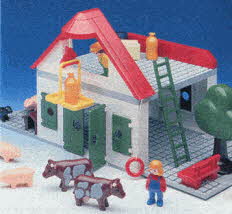 Playmobil Farmhouse Set From The 1990s