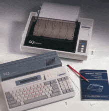 IQ Computer and IQ Printer From The 1990s