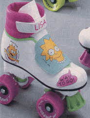 Lisa Simpson Roller Skates From The 1990s