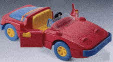 Hot Rod Car Toy From The 1990s