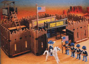 Fort Bravo Western Set Playmobil From The 1990s