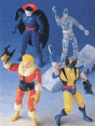 X-Men Action Figure Set From The 1990s