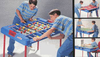 4-in-1 Game Table From The 1990s