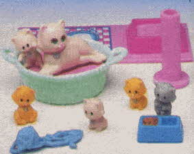 Littlest Pet Shop Kitten Set From The 1990s