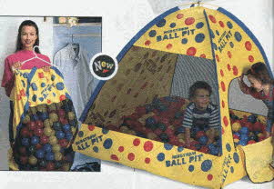 Ball Pit Tent From The 1990s