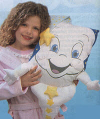 Casper Glow in the Dark Pillow People From The 1990s