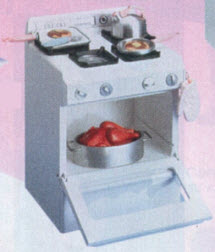 Kitchen Little Deluxe Stove From The 1990s