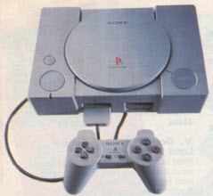 Playstation with Controller From The 1990s