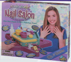 Create a Color Nail Salon From The 1990s