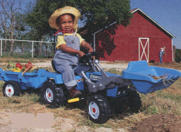 Ford Tractor From The 1990s