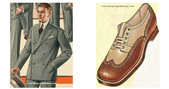 The 1920's Mens Clothing Examples