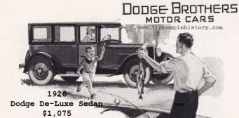 1926 Dodge Brothers De-Luxe Sedan