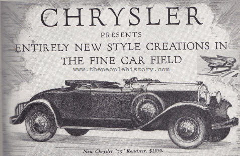 1928 Chrysler 75 Roadster