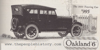 1923 Oakland 6 Touring auto