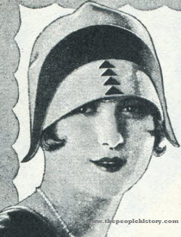 Flapper Style Hat 1927