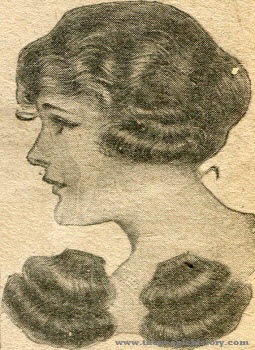 Ear Puffs Hair Piece 1920