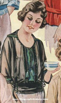 Georgette Crepe Blouse 1921