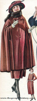 Tweed Cape and Dress 1922