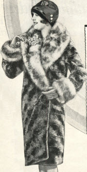 Fancy Fur Coat 1928