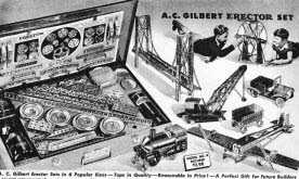Gilbert Erector Set  Vintage Toy