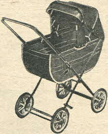 Happi-Time Doll Buggy From The 1950s