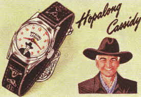 Hopalong Cassidy Wrist Watch From The 1950s