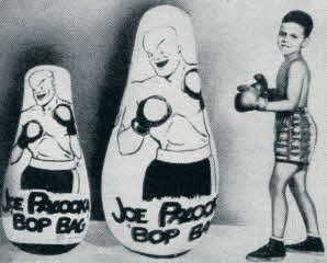 Joe Palooka Bop Bag From The 1950s