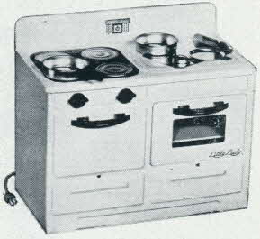 Little Lady Electric Range From The 1950s