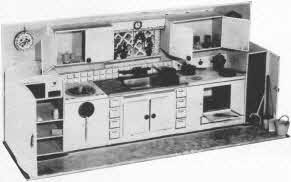 Modern Kitchen Unit Playset From The 1950s