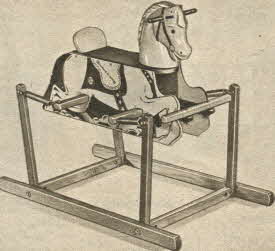 Bounce Away Horse From The 1950s