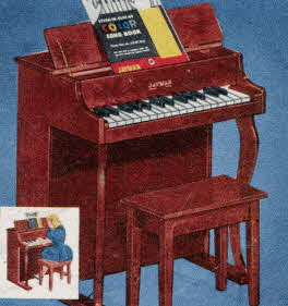 Deluxe Spinet From The 1950s