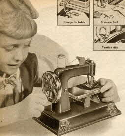 Deluxe  Sewing Machine From The 1950s