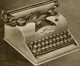  Typewriter From The 1950s