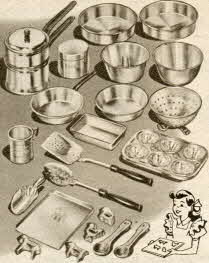 Aluminumware Cooking Set From The 1950s