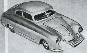 Porsche Car From The 1950s