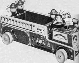 Winky Blinky Fire Truck From The 1950s