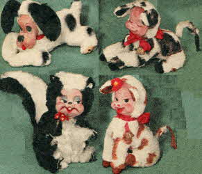 Animal Dolls From The 1950s