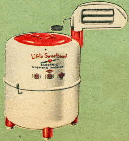 Little Sweetheart Electric Washing Machine From The 1950s