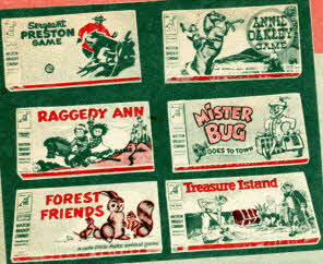 Milton Bradley Games From The 1950s