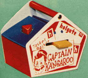 Captain Kangaroo Tasket Basket From The 1950s