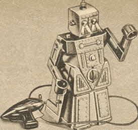 Robert the Animated Robot From The 1950s