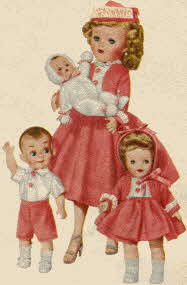 The Most Happy Family Doll Set From The 1950s