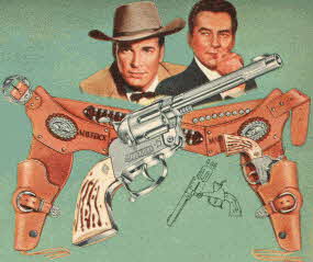 Maverick Holster Set From The 1950s