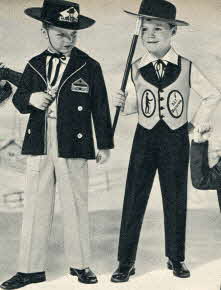 Maverick and Bat Masterson Costumes From The 1950s