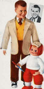 Dick Clark Autograph Doll From The 1950s