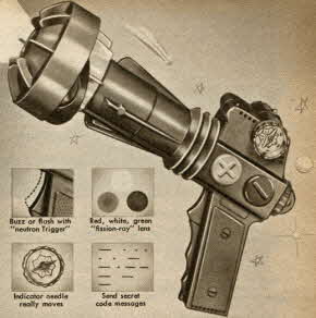 Outer Space Ray Gun From The 1950s