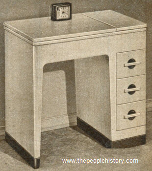 1951 Modern Limed Oak Desk