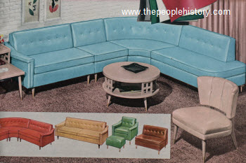 1958 Palomino Plastic Furniture