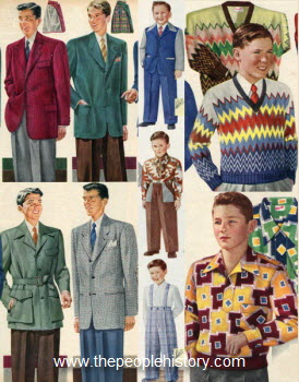 1951 Boys Clothes